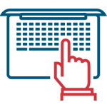 Relational vs. Flat File Design Icon